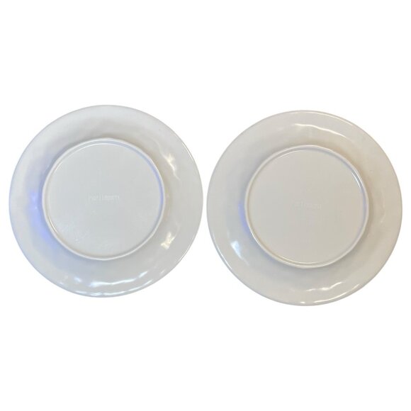 2 Pier 1 Royal Regal Trellis Green Melamine 8 3/8” Salad Plates - Picture 4 of 6